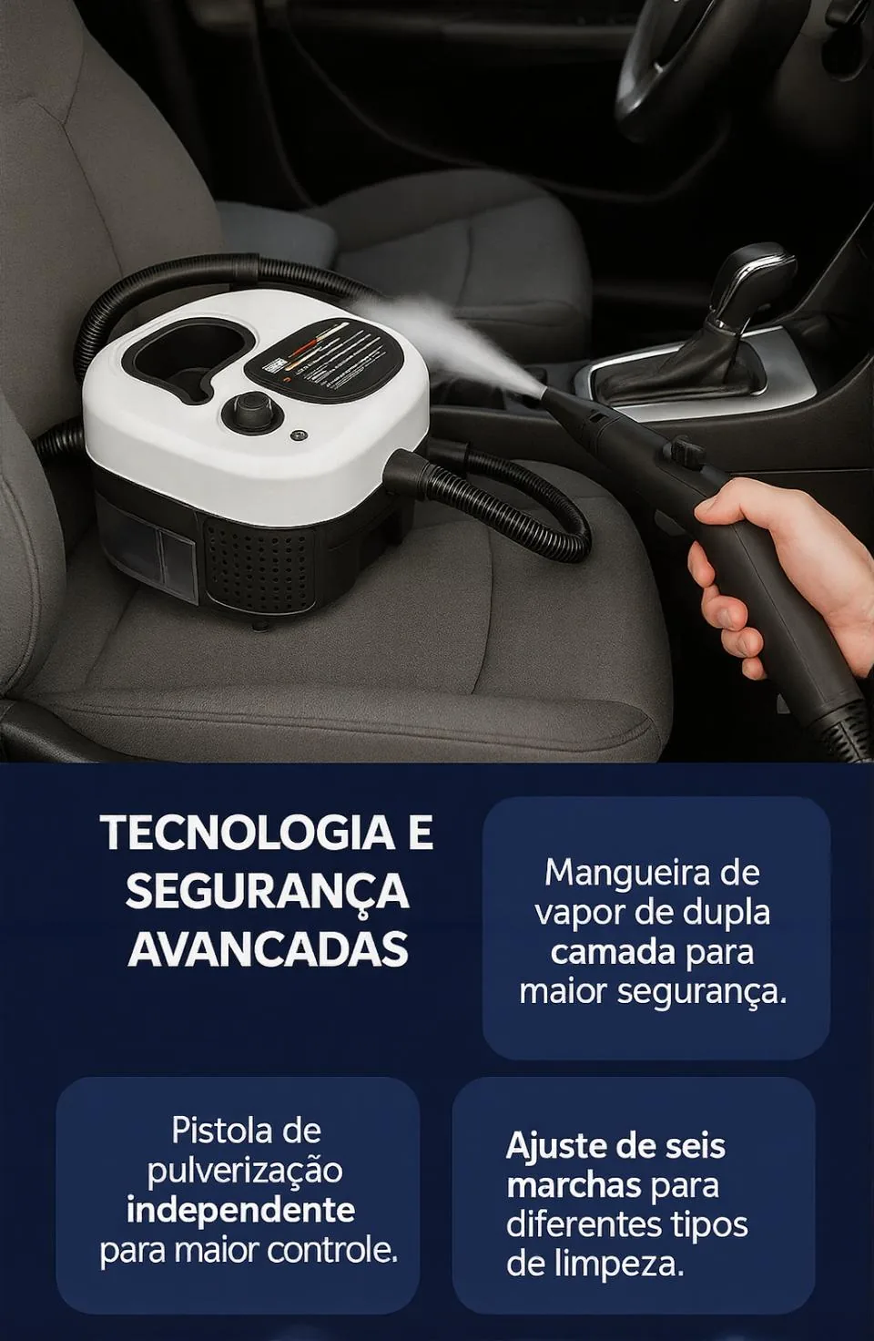 Funciona em Qualquer Superfície da Casa